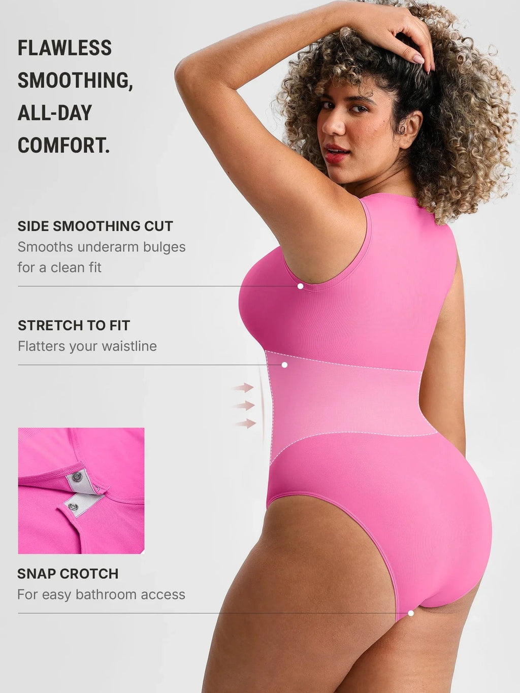 Scoop Neck Buttery Seamless Everyday Bodysuit