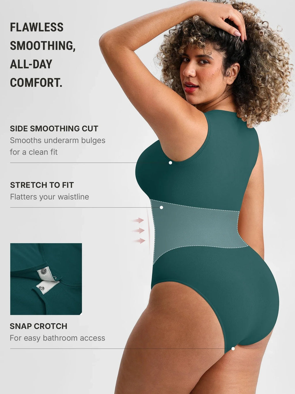 Scoop Neck Buttery Seamless Everyday Bodysuit