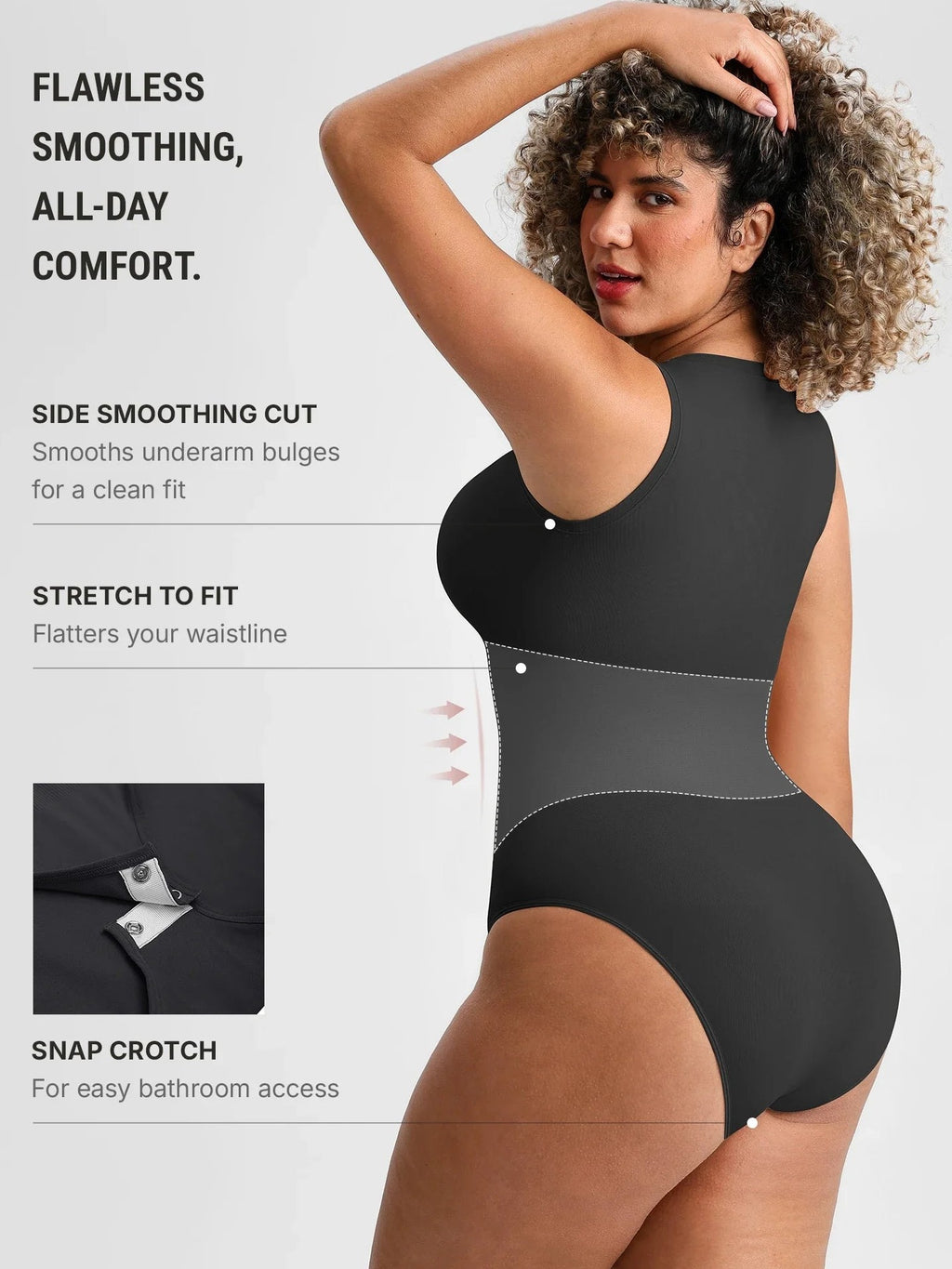Scoop Neck Buttery Seamless Everyday Bodysuit