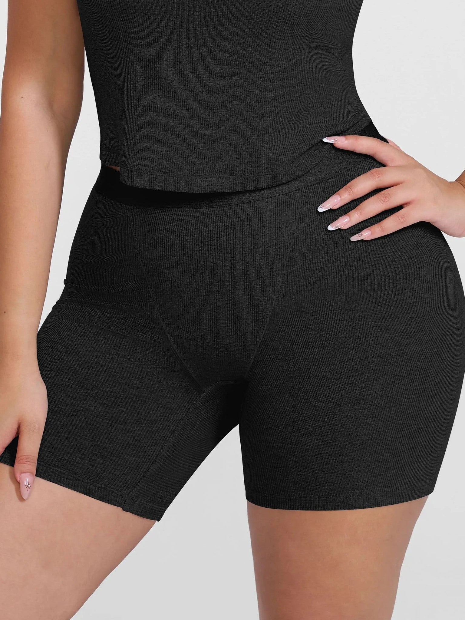 Feelingirl Comfortable Stretchy Mid-Waist Boxer Shorts