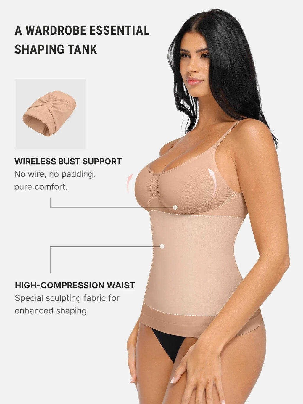 Bust Support Shaping Tank Top