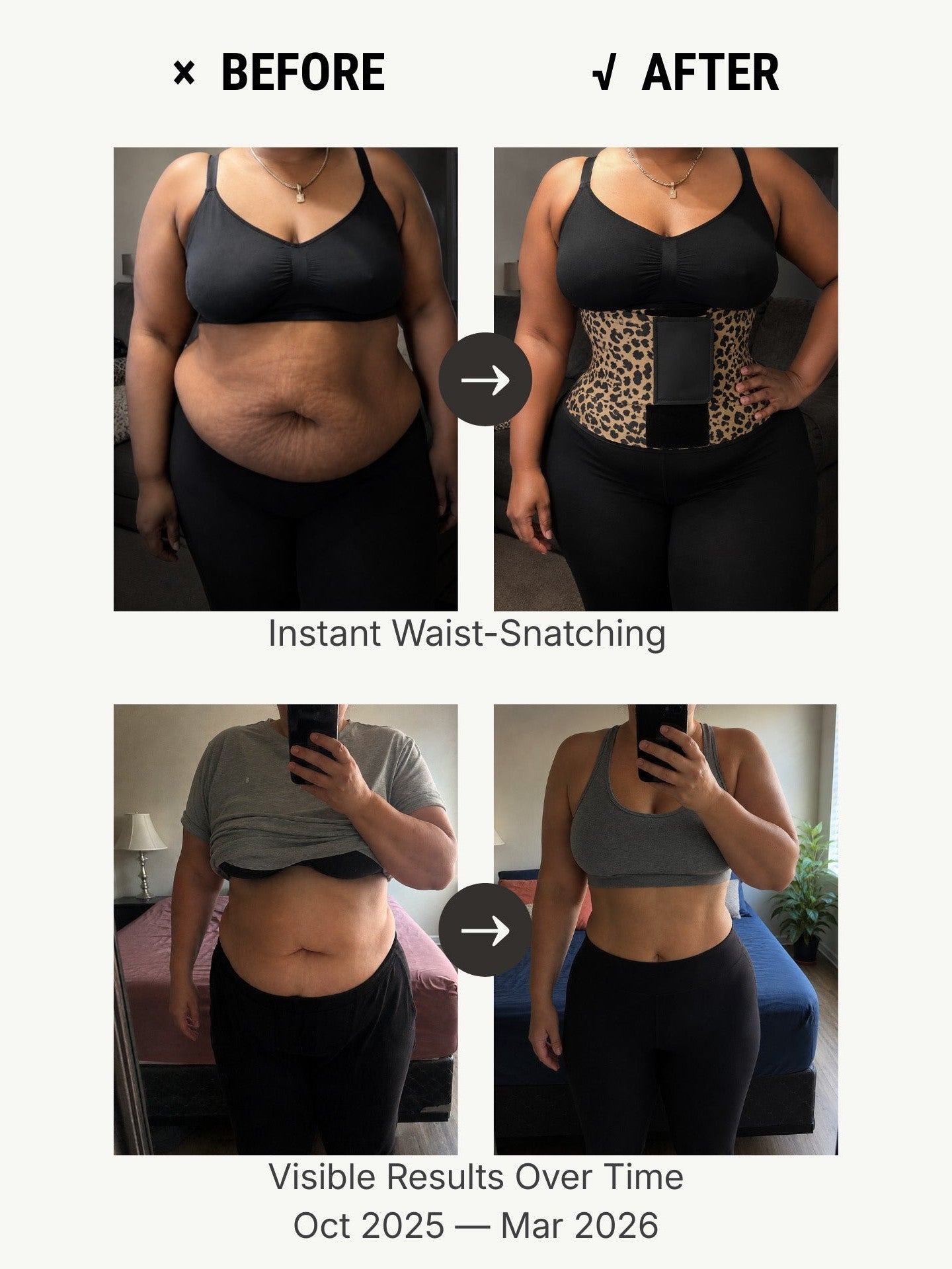 Tummy Control Adjustable Waist Trainer