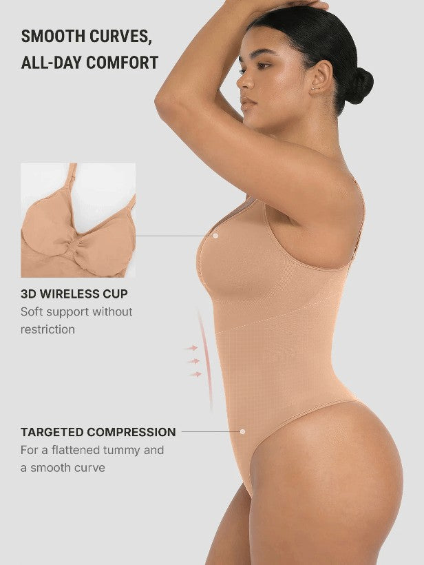 Tummy Control Seamless Bodysuit