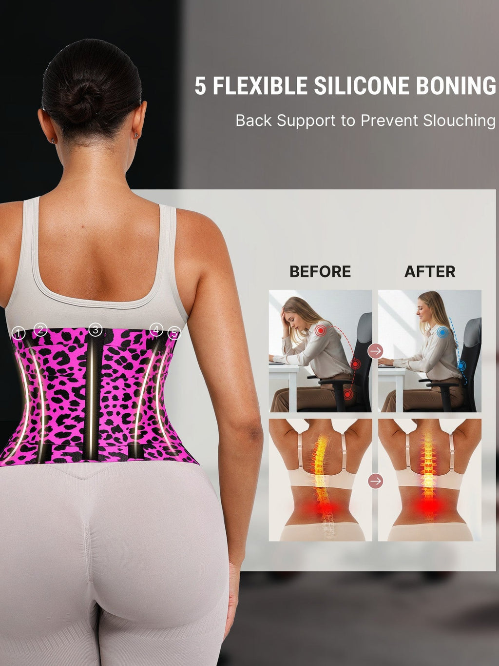 Tummy Control Adjustable Waist Trainer