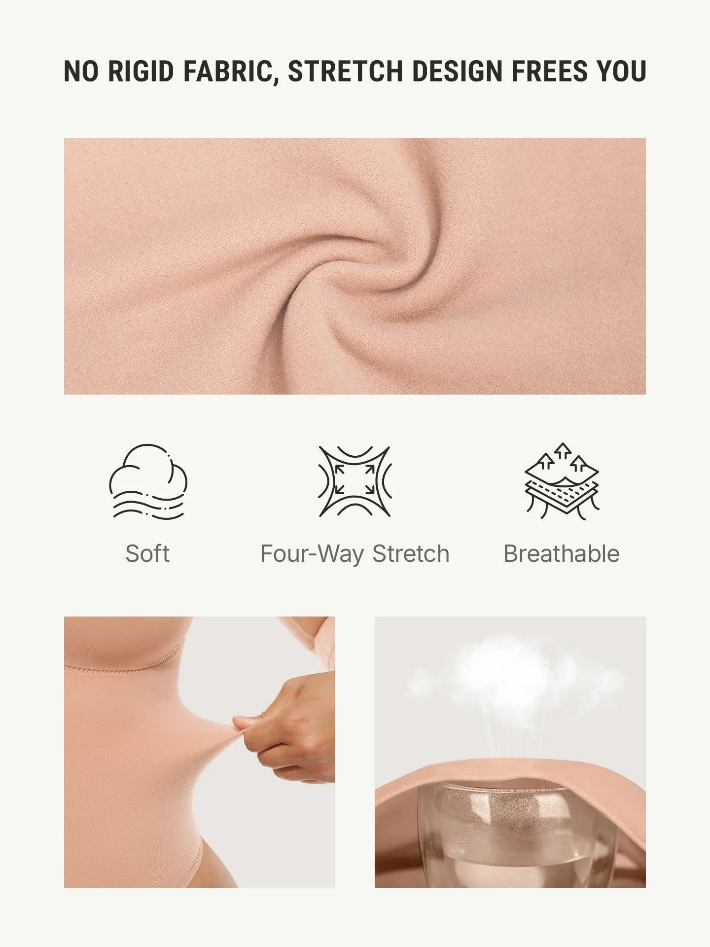 Seamless Long Sleeve Tummy Control Thong Bodysuit