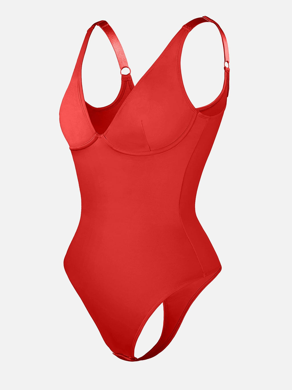 V-Neck Tummy Control Sculpt Bodysuit