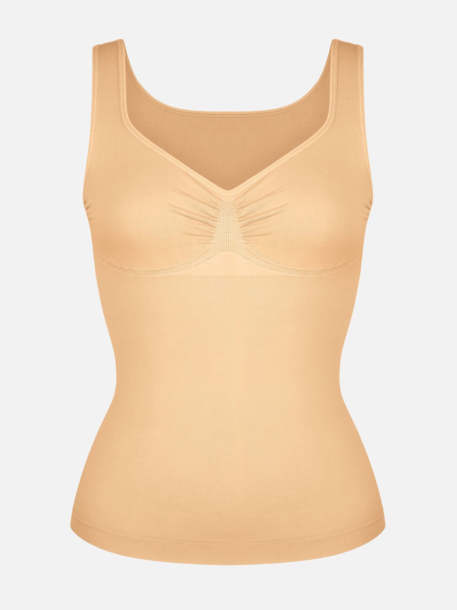 Seamless Everyday Tummy Control Wide Strap Tank Top