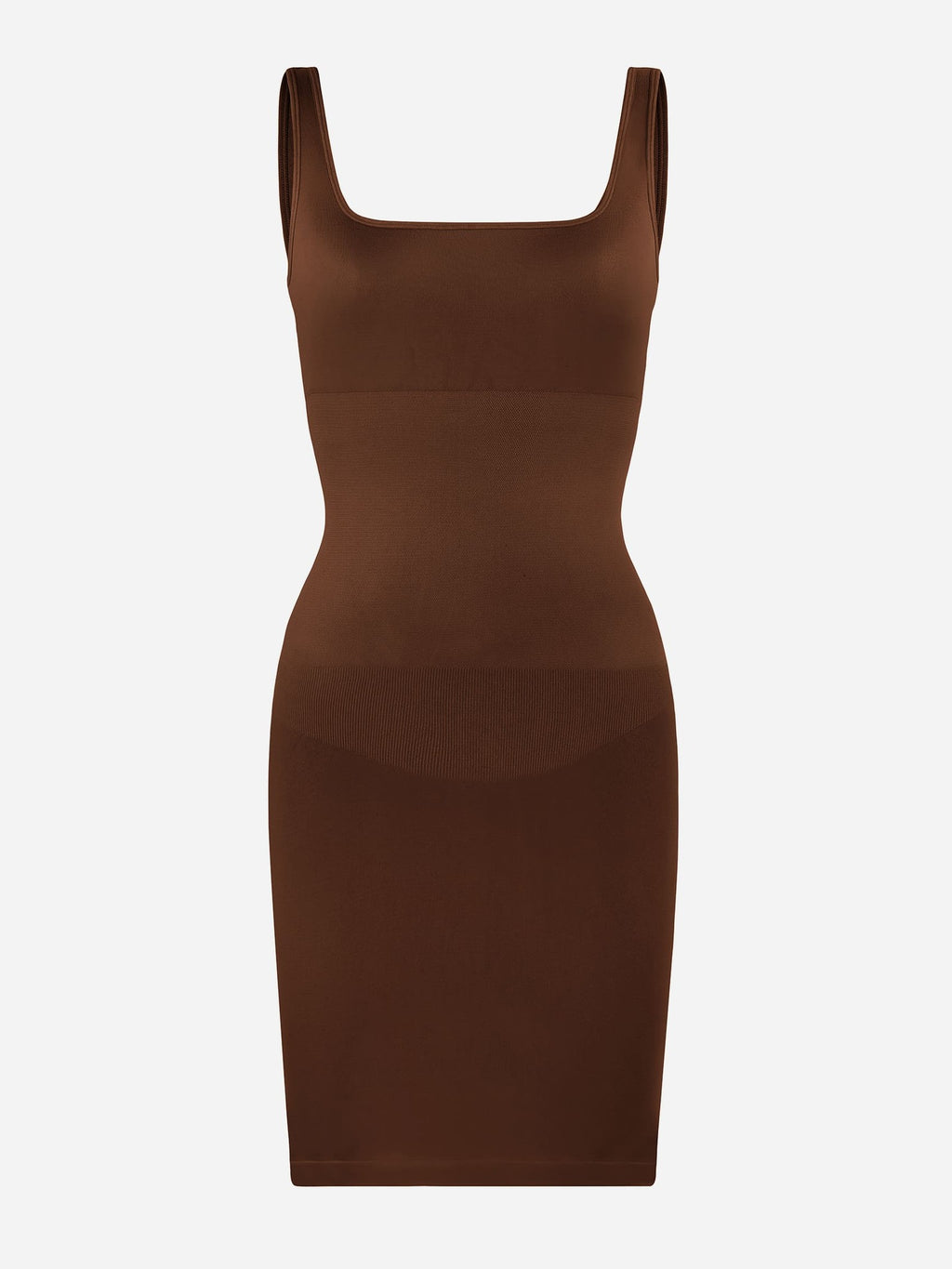 Tummy Control Square Neck Everyday Dress