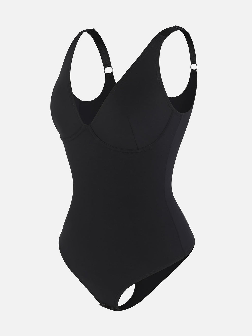 V-Neck Tummy Control Sculpt Bodysuit