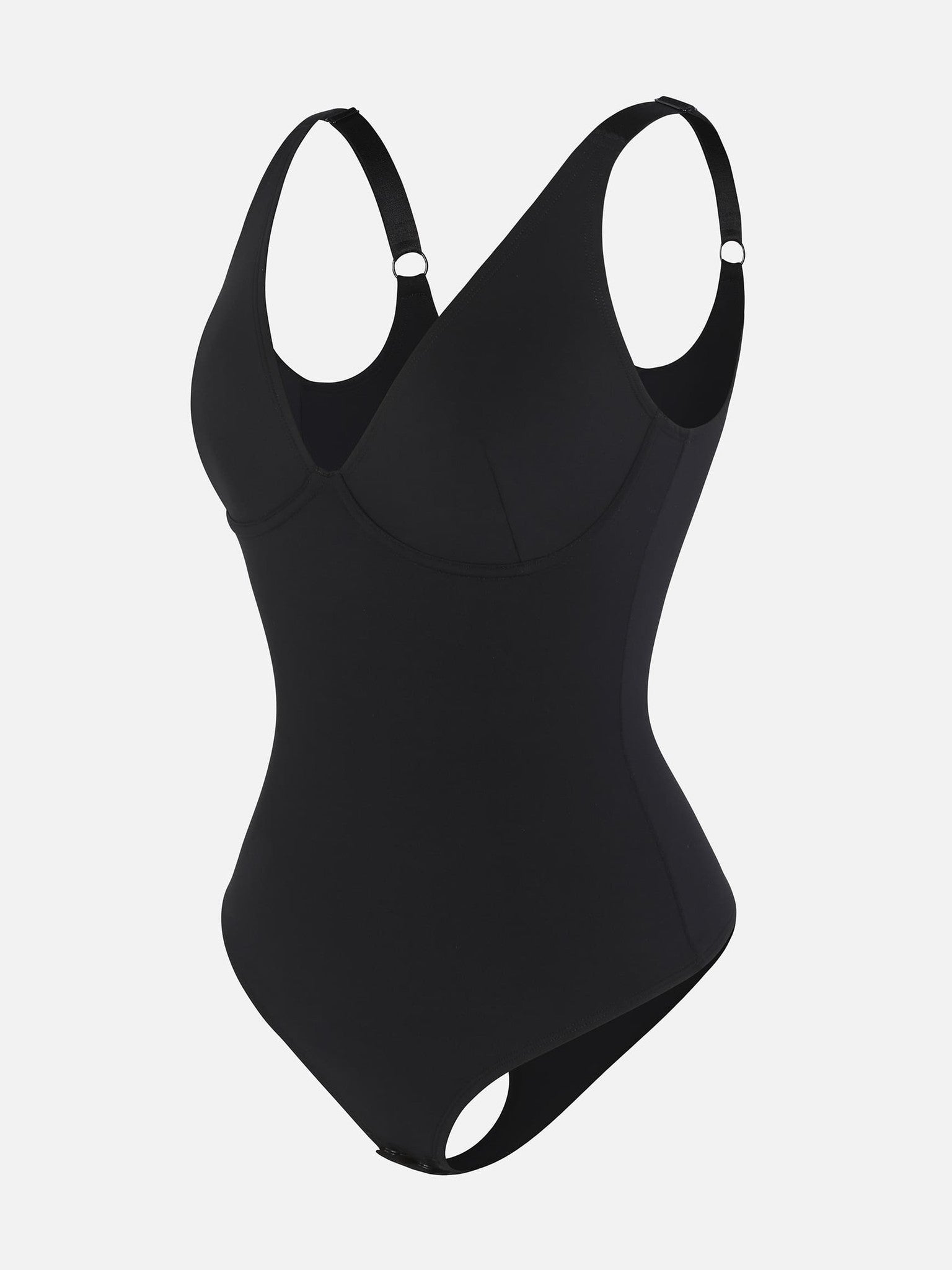 V-Neck Tummy Control Sculpt Bodysuit