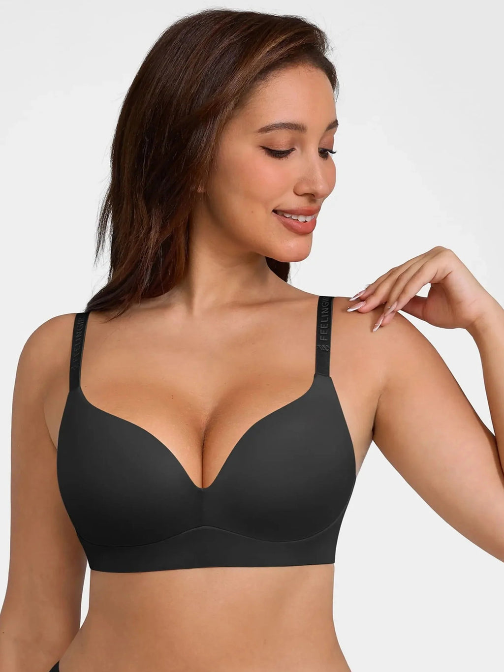 Push Up Soft Wireless Everyday Bra