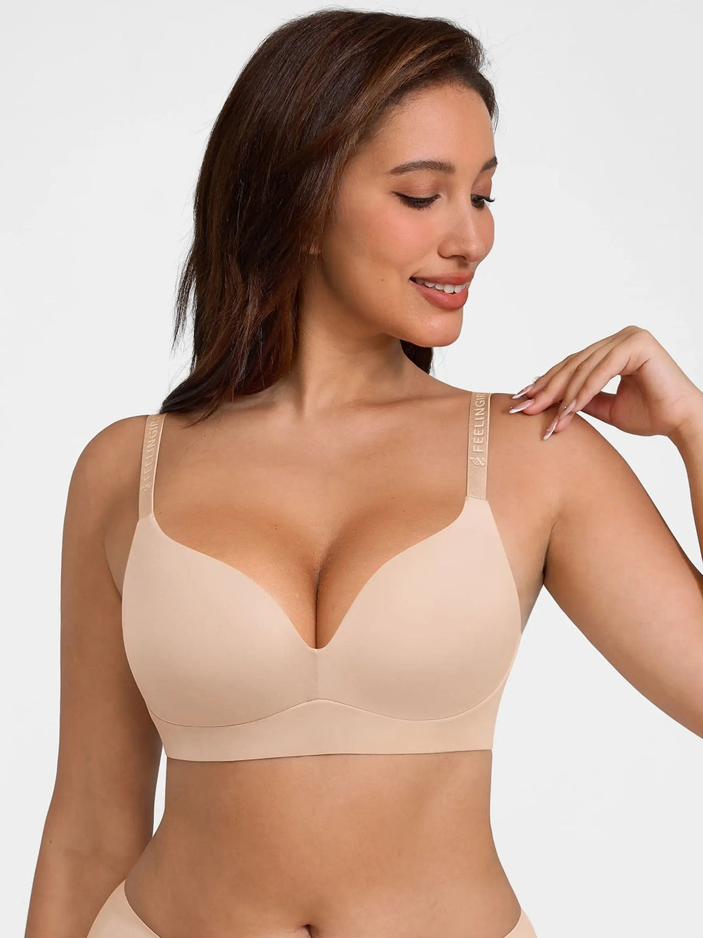 Push Up Soft Wireless Everyday Bra