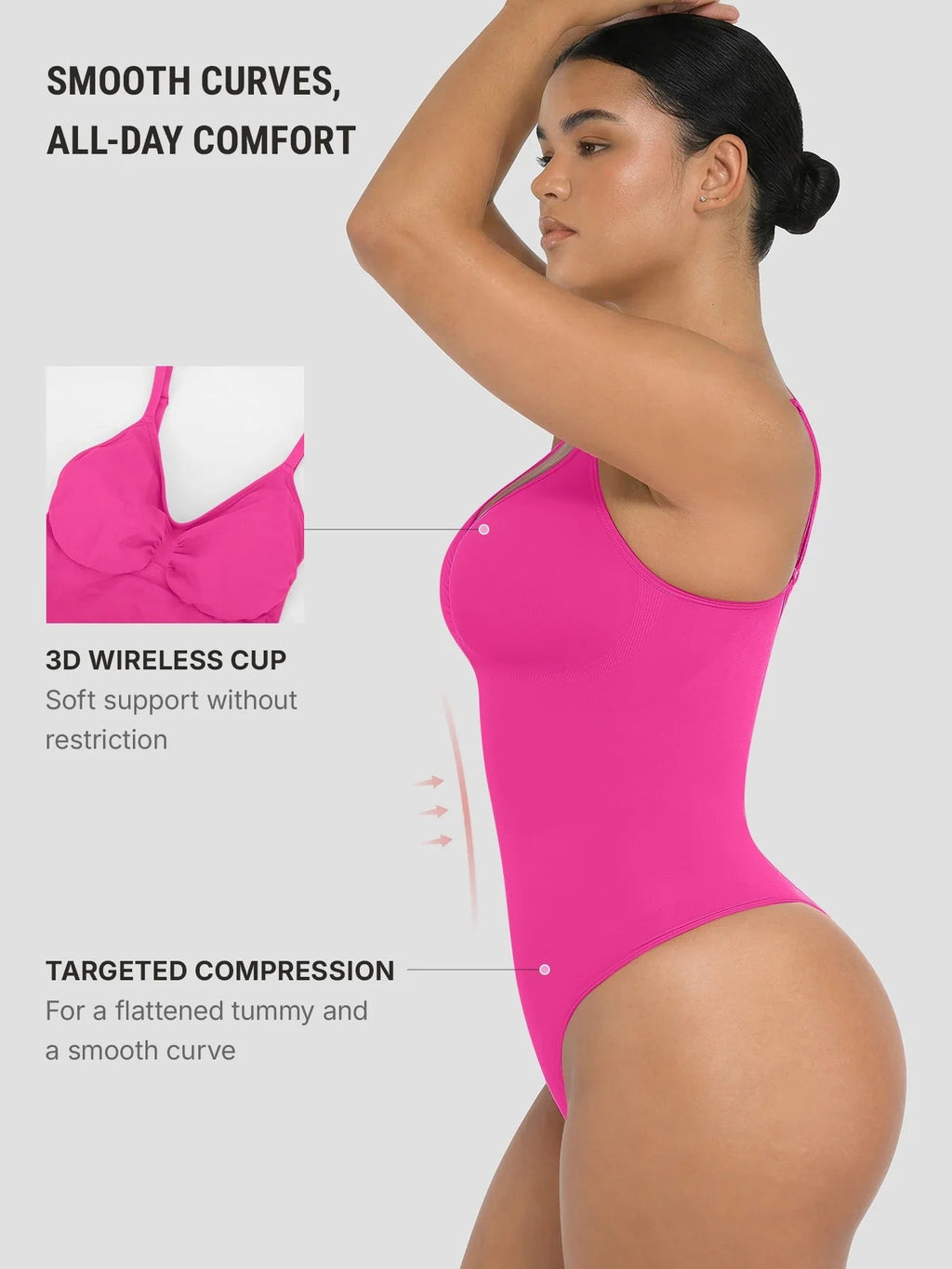 Tummy Control Seamless Bodysuit