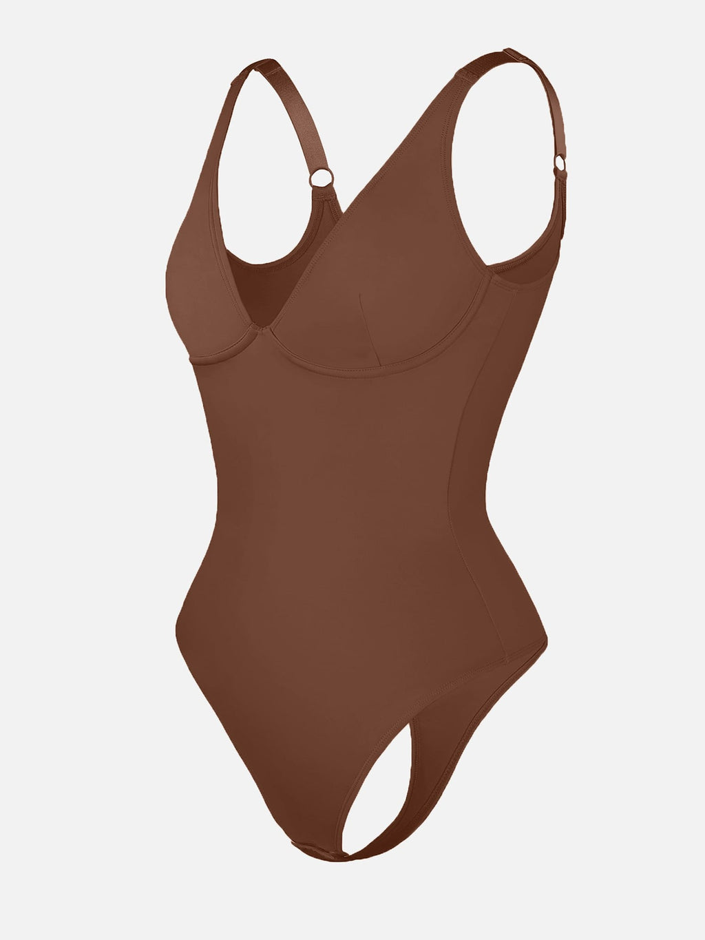 V-Neck Tummy Control Sculpt Bodysuit
