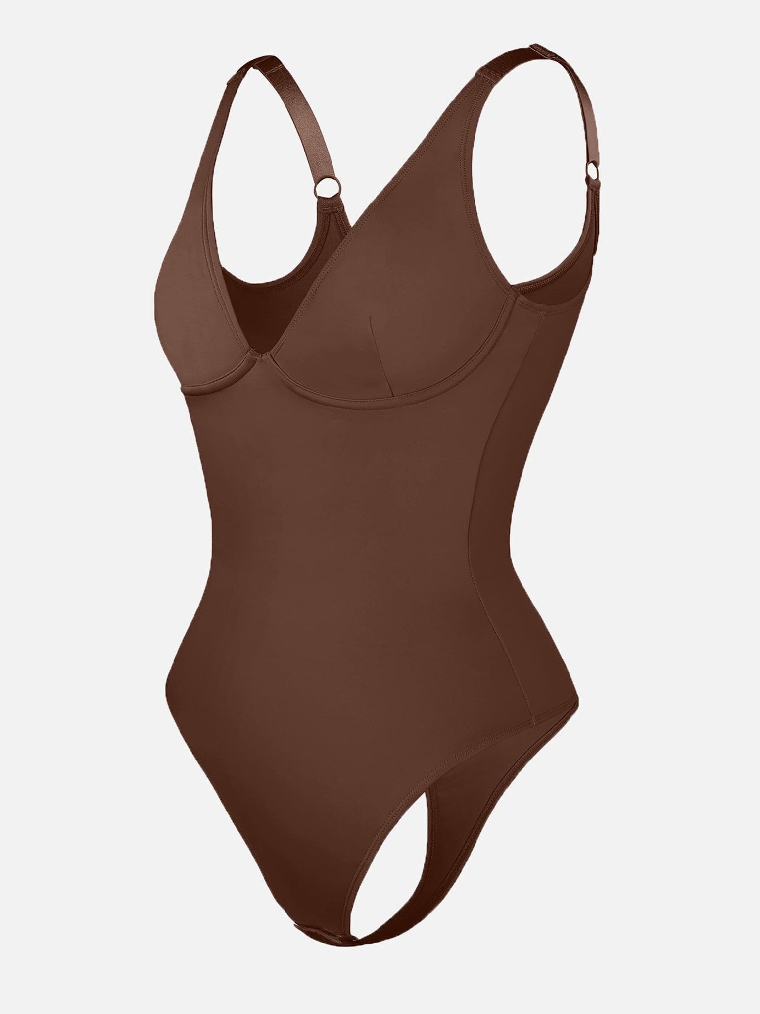 V-Neck Tummy Control Sculpt Bodysuit