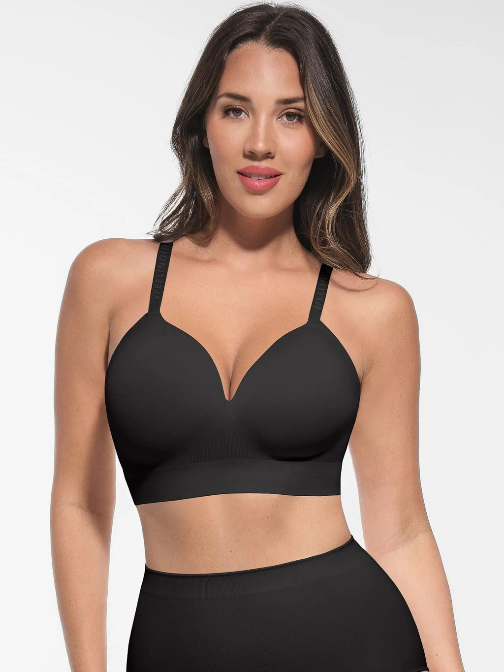 Wireless Push-Up  Adjustable Full Coverage Bra