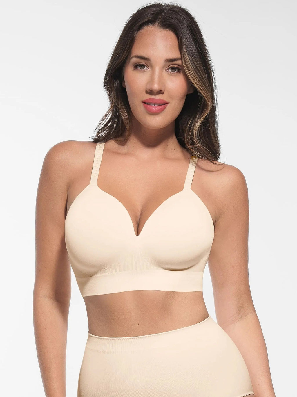 Wireless Push-Up  Adjustable Full Coverage Bra