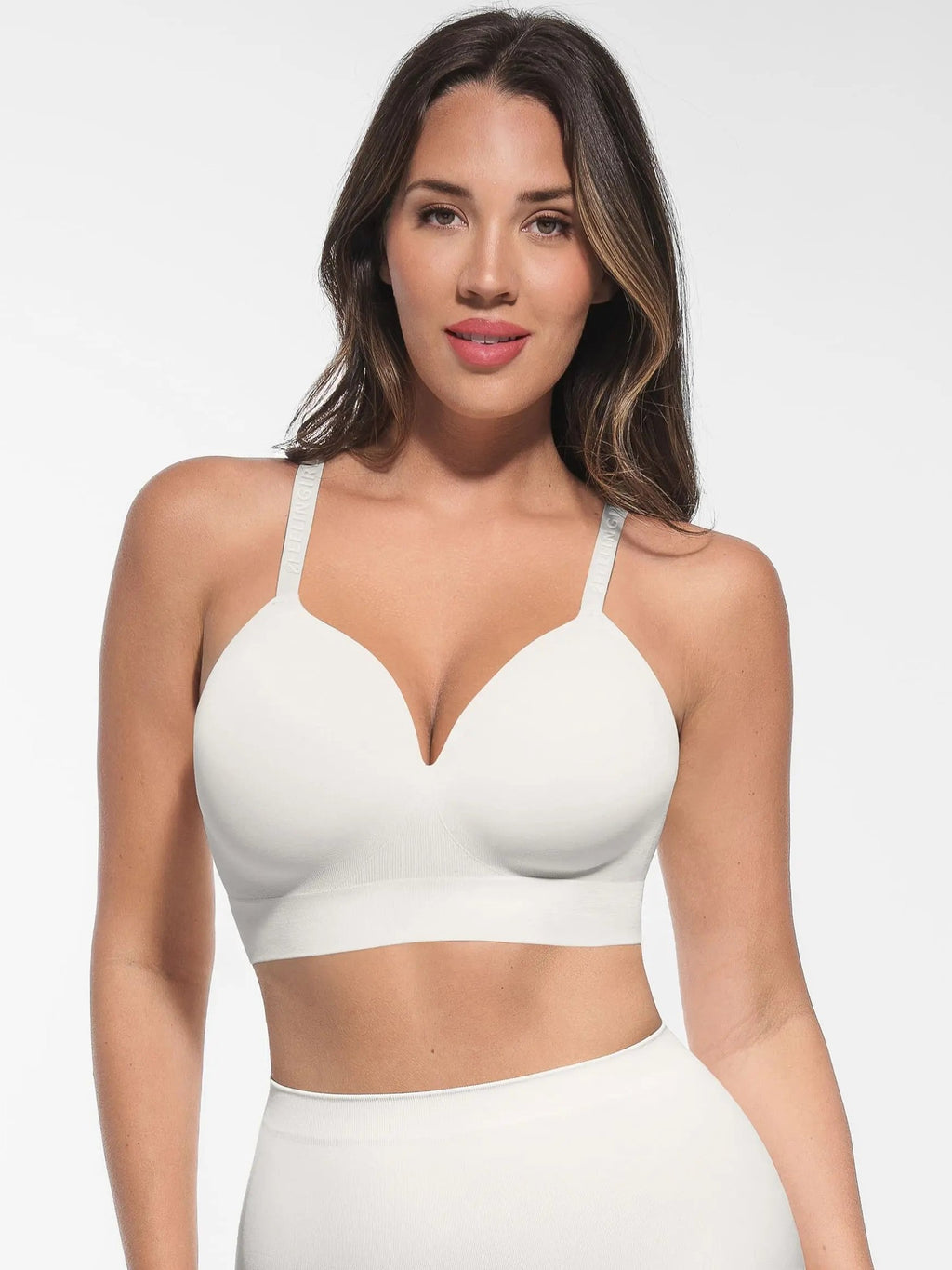 Wireless Push-Up  Adjustable Full Coverage Bra