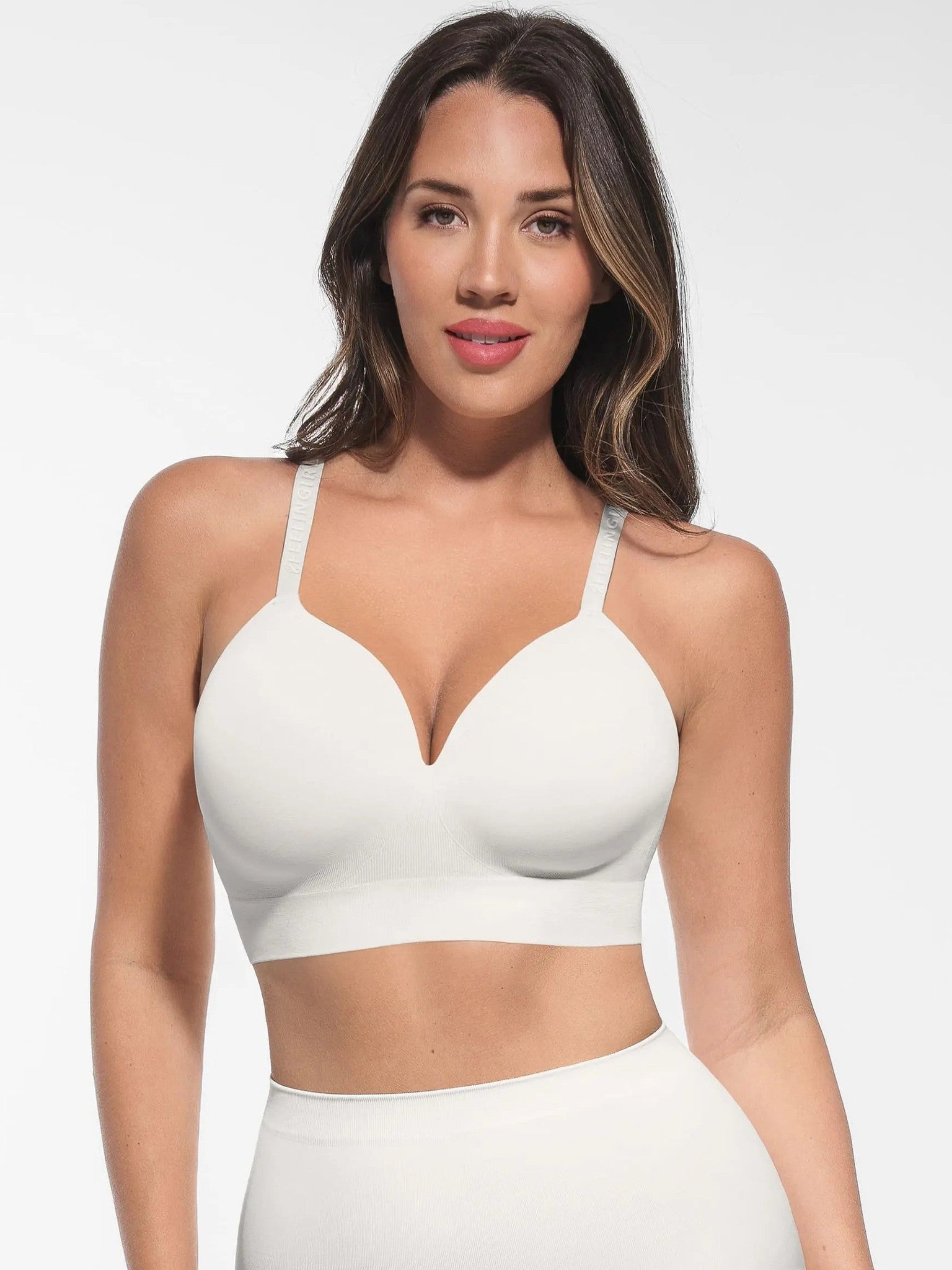 Wireless Push-Up  Adjustable Full Coverage Bra