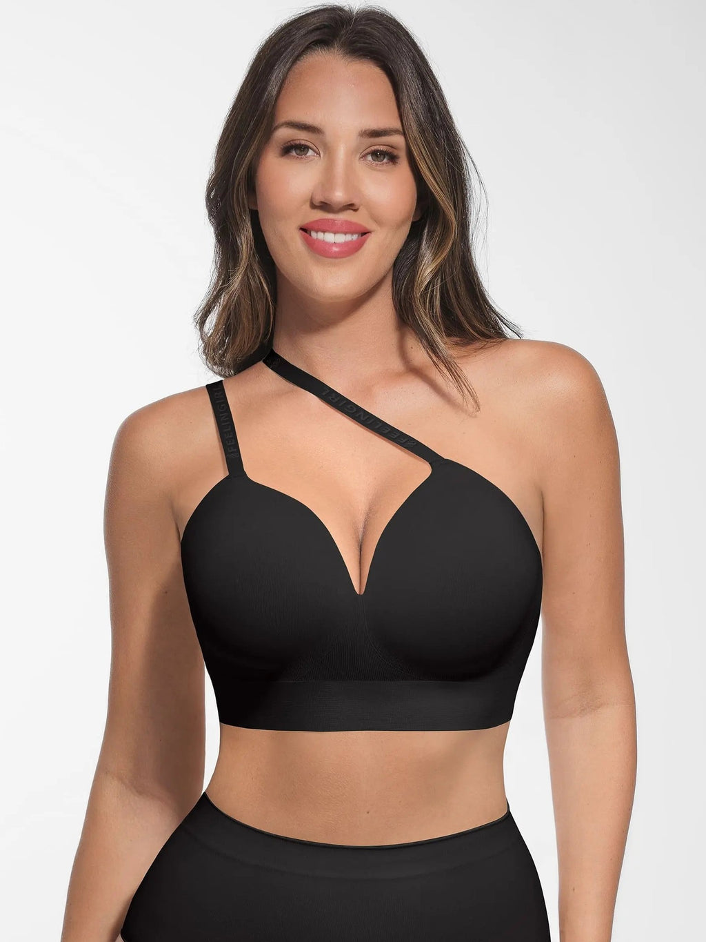 Wireless Push-Up  Adjustable Full Coverage Bra