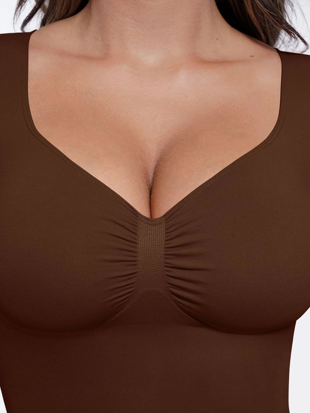 Feelingirl Seamless Long-Sleeve Everyday Shaper Top