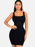 Tummy Control Square Neck Everyday Dress