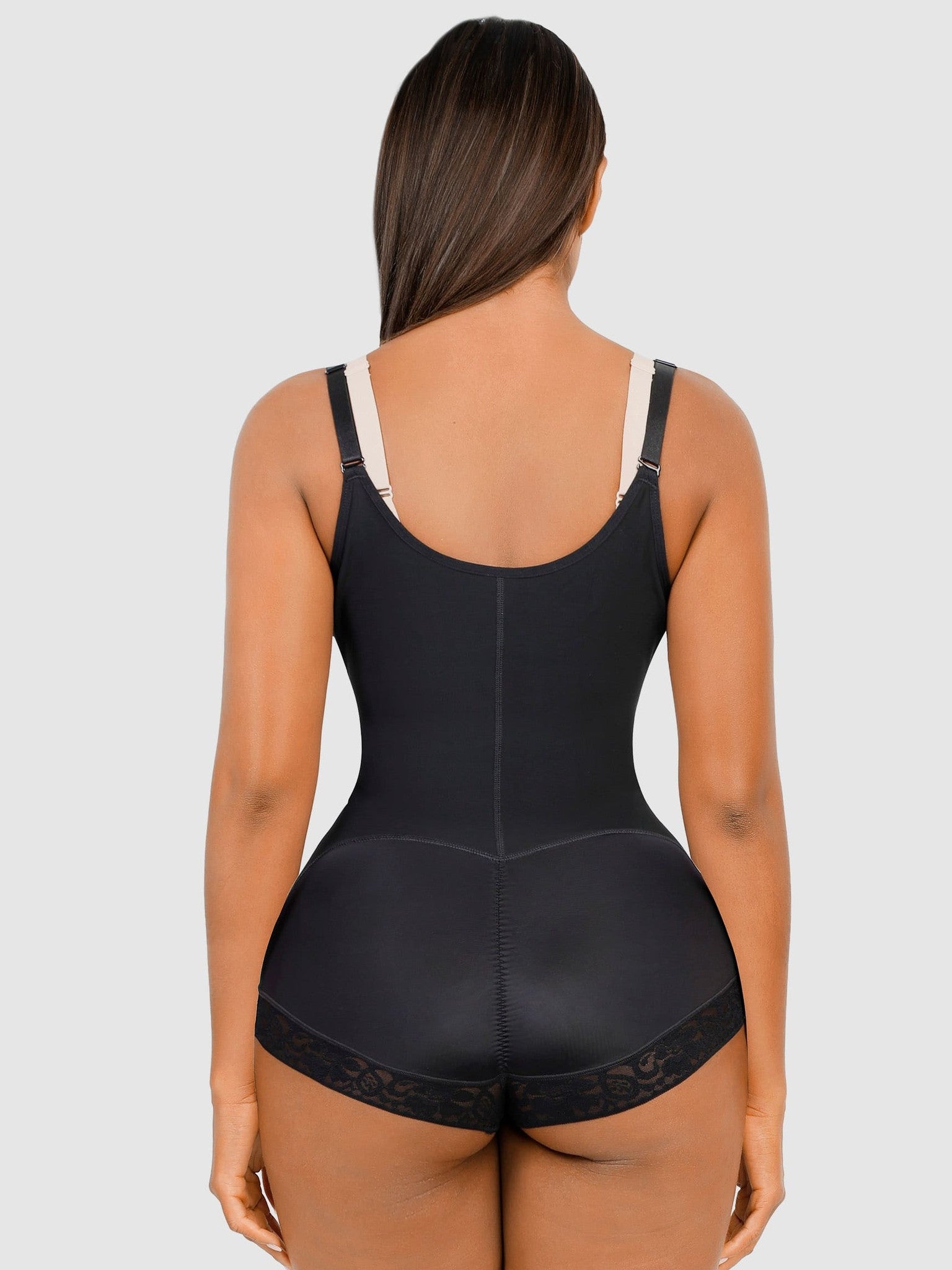 U-Plunge Adjustable Front Zipper Shapewear
