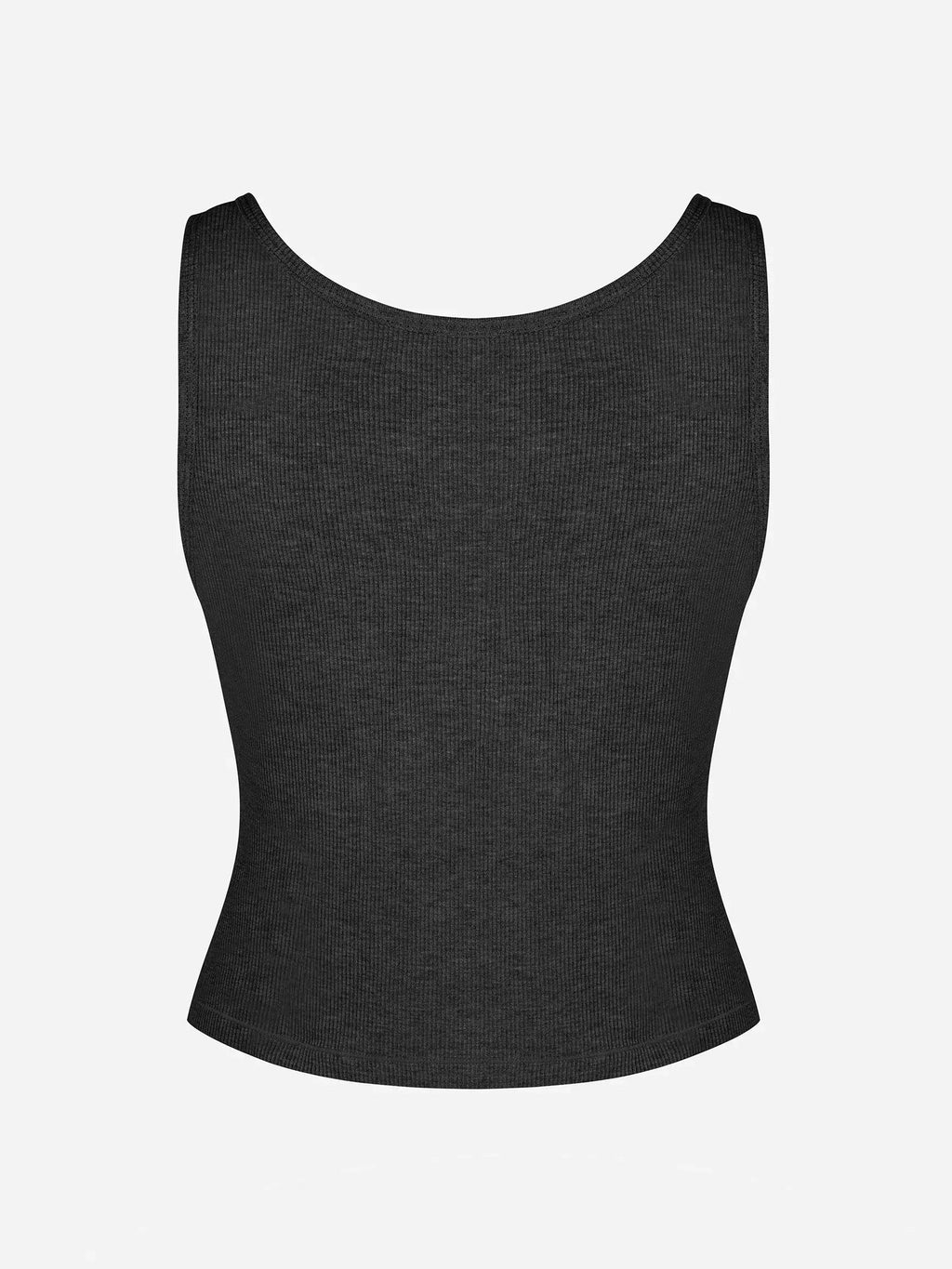Feelingirl Breathable Ribbed Sleeveless Tank Top