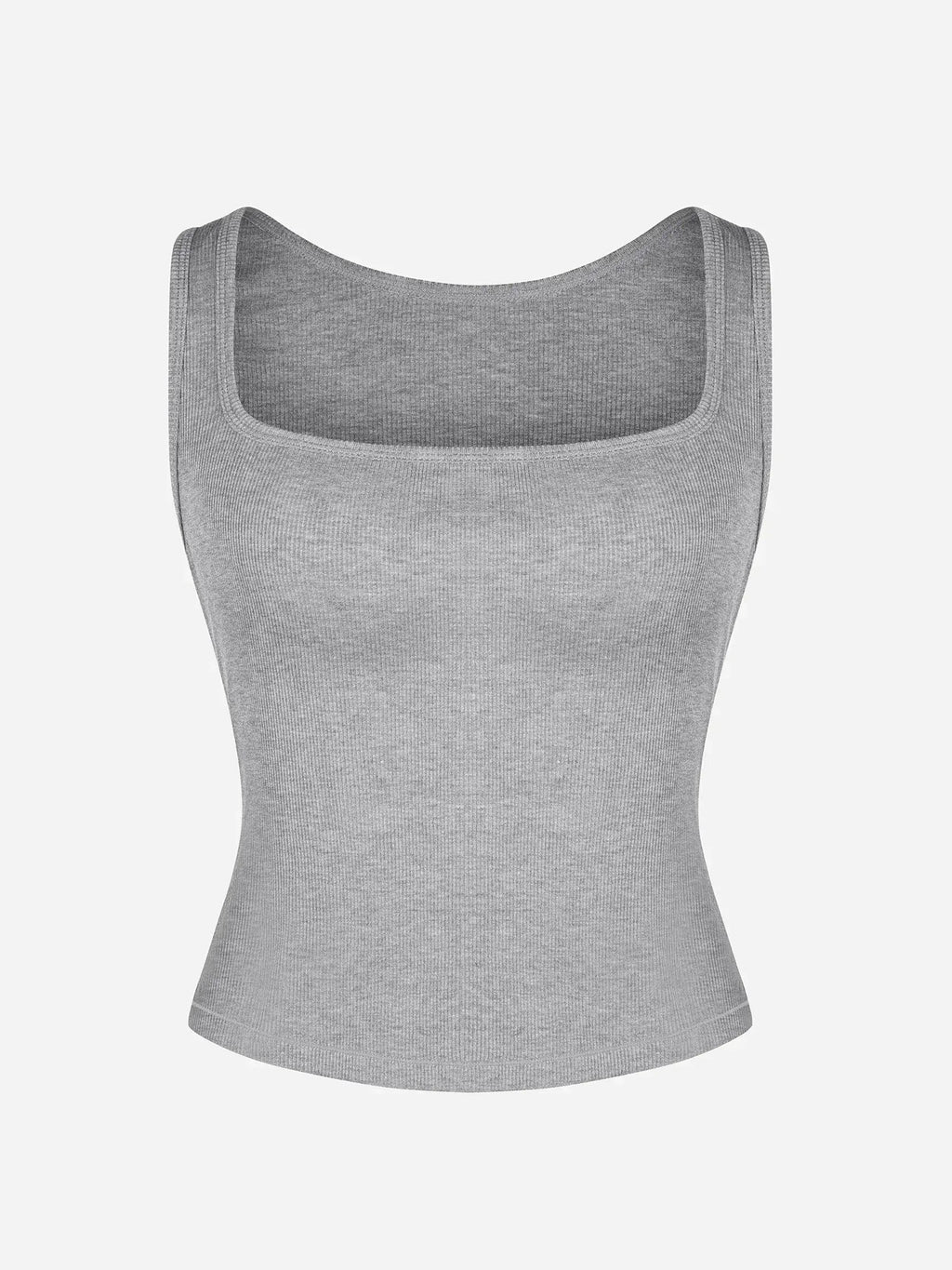 Feelingirl Breathable Ribbed Sleeveless Tank Top