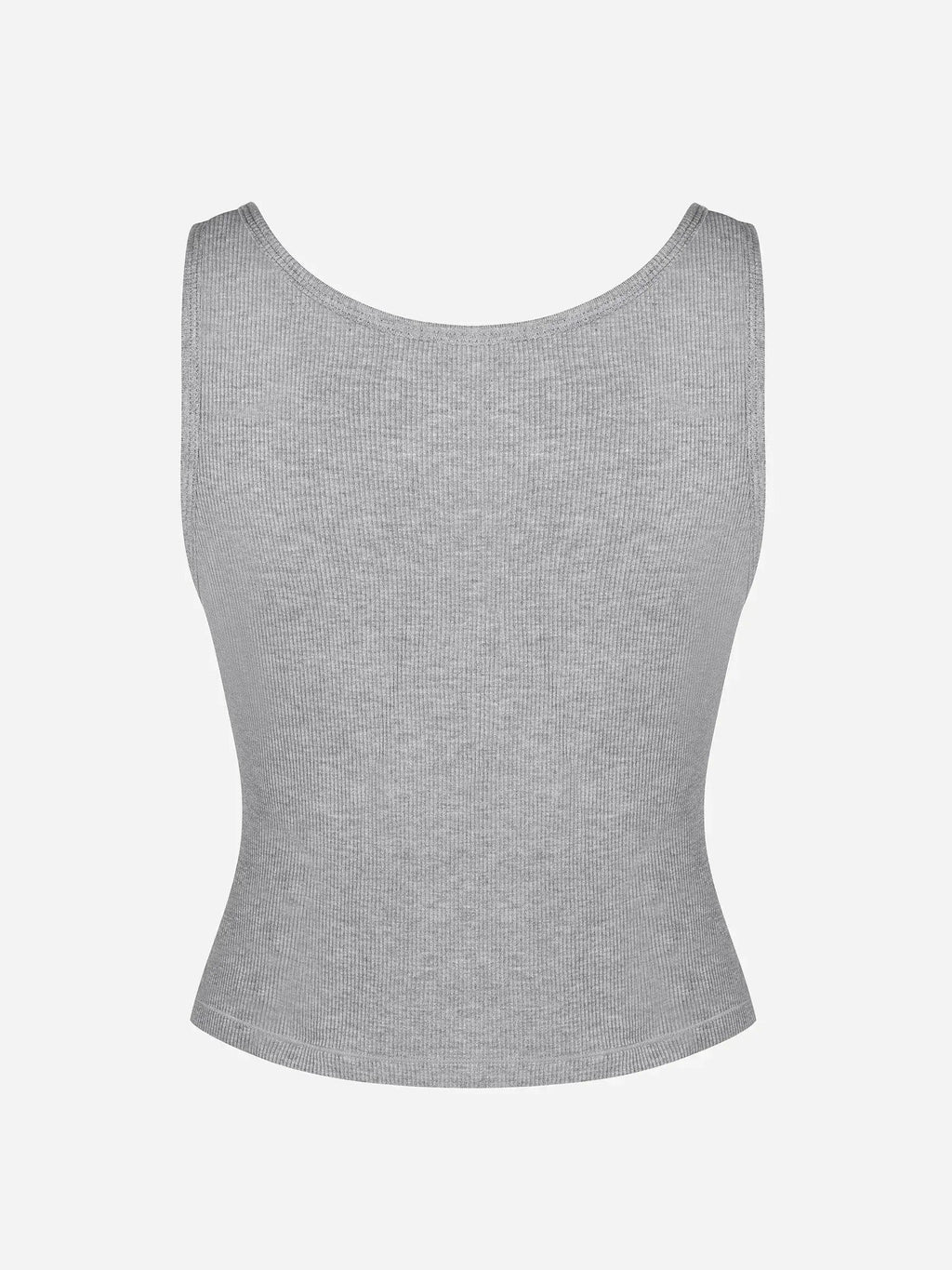 Feelingirl Breathable Ribbed Sleeveless Tank Top
