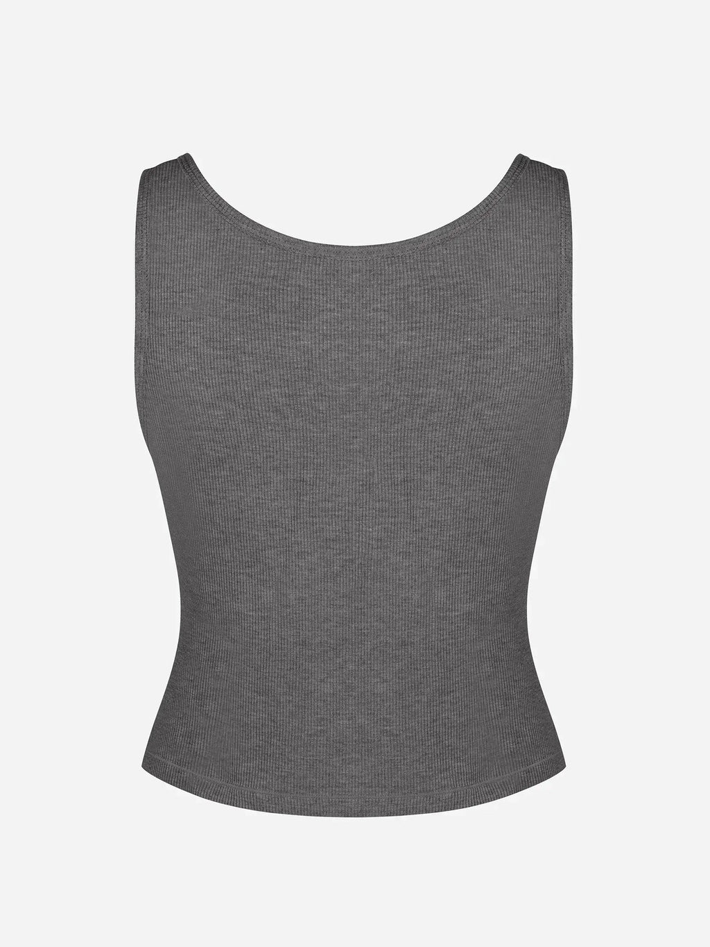 Feelingirl Breathable Ribbed Sleeveless Tank Top
