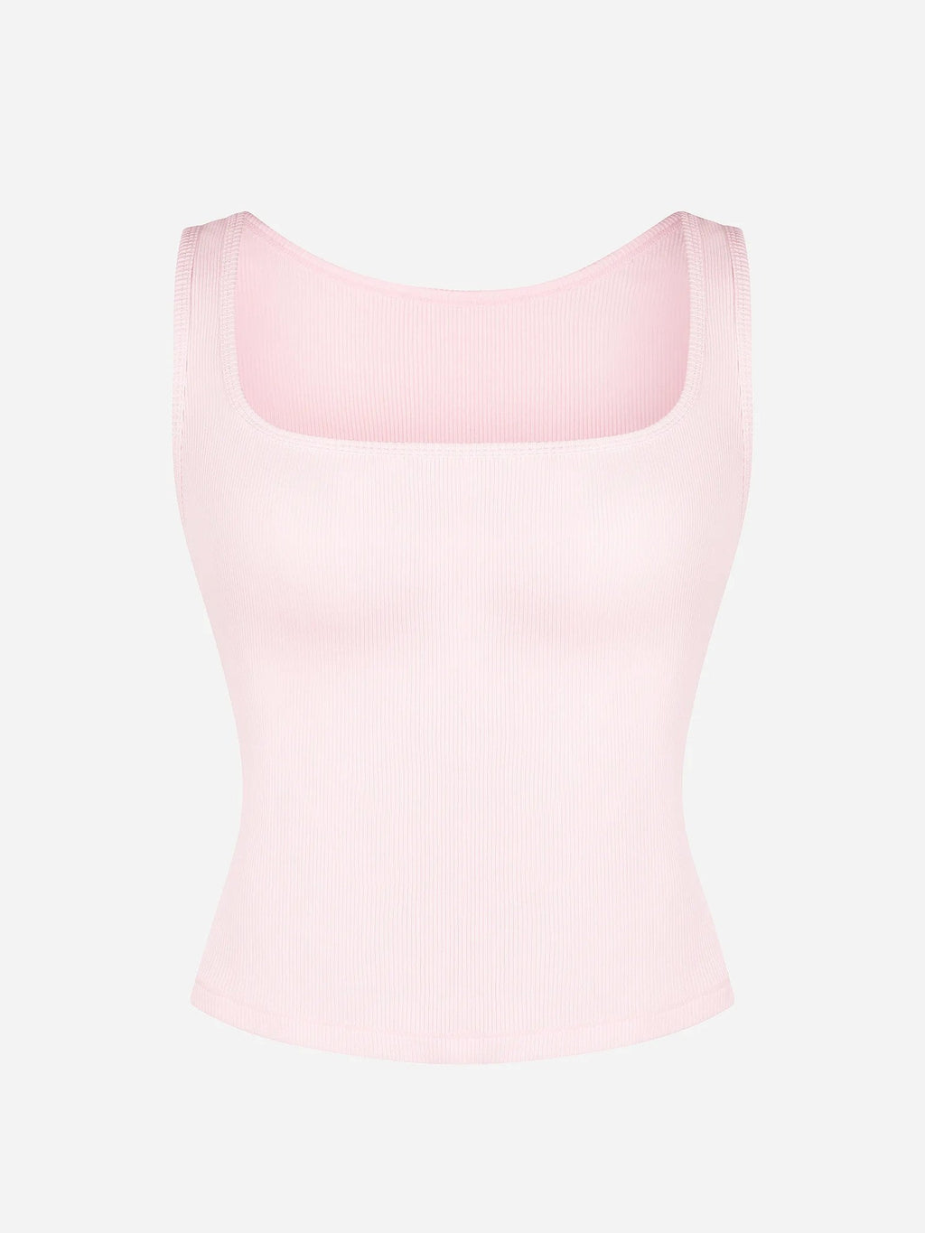 Feelingirl Breathable Ribbed Sleeveless Tank Top