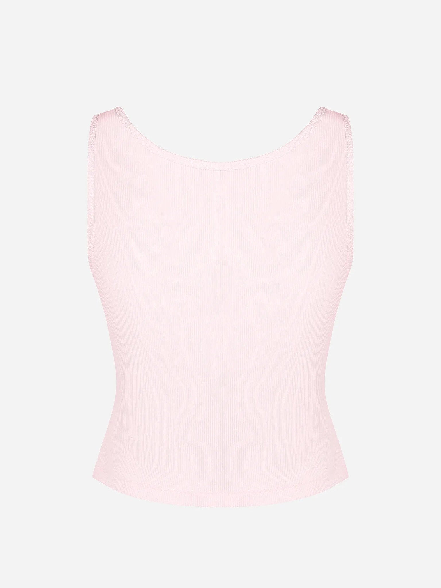 Feelingirl Breathable Ribbed Sleeveless Tank Top