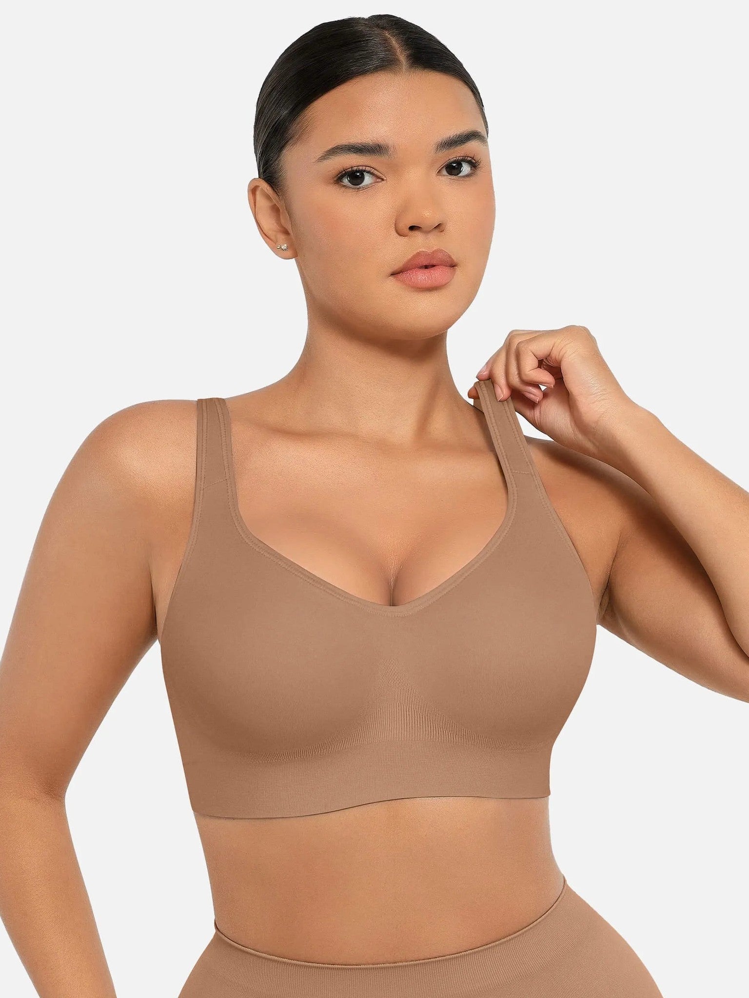 Built-In Cup Full Coverage Wireless Bra