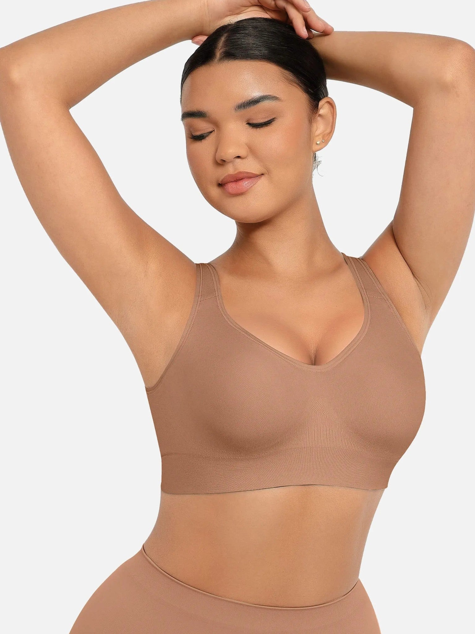 Built-In Cup Full Coverage Wireless Bra