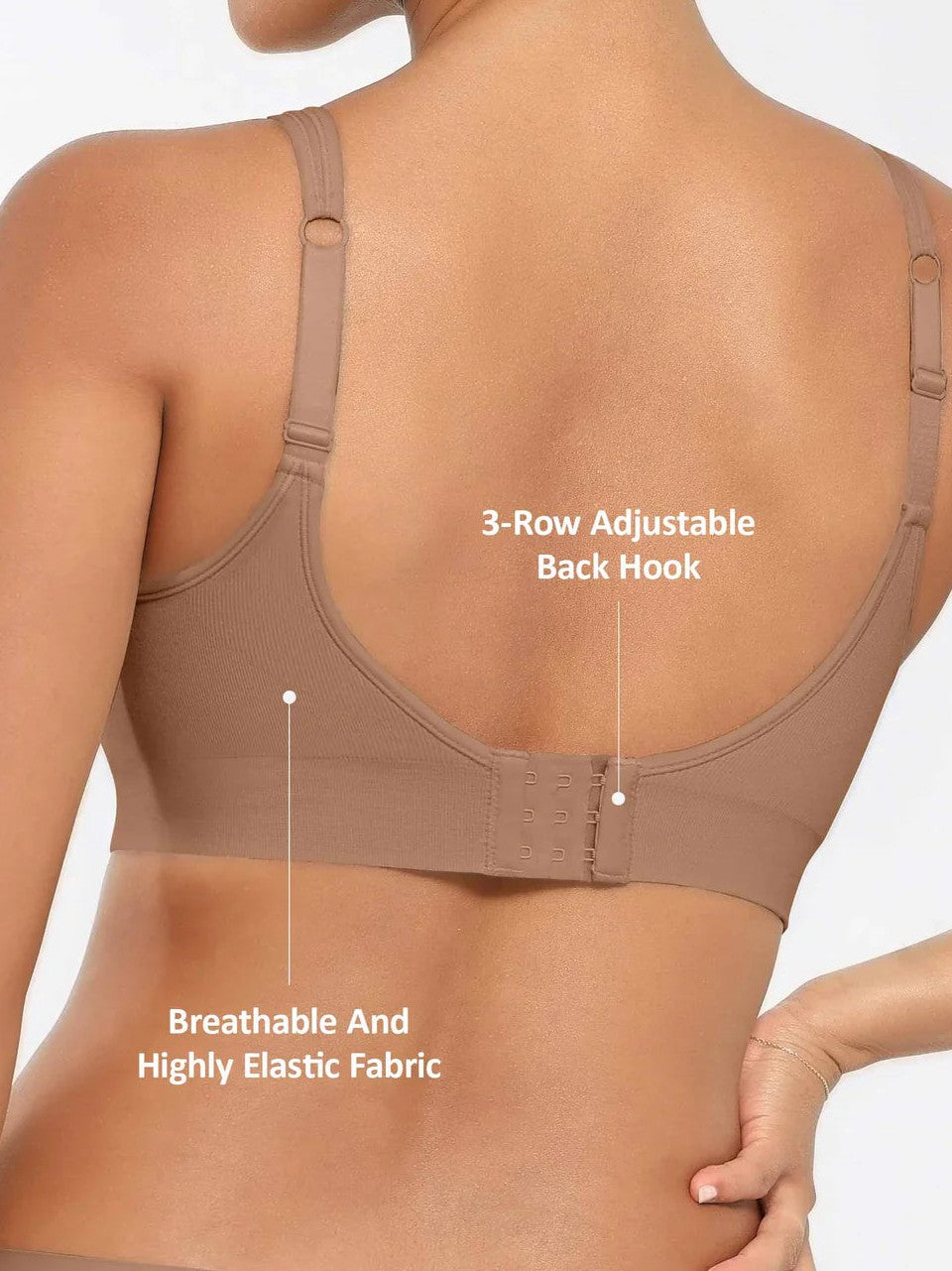 Built-In Cup Full Coverage Wireless Bra