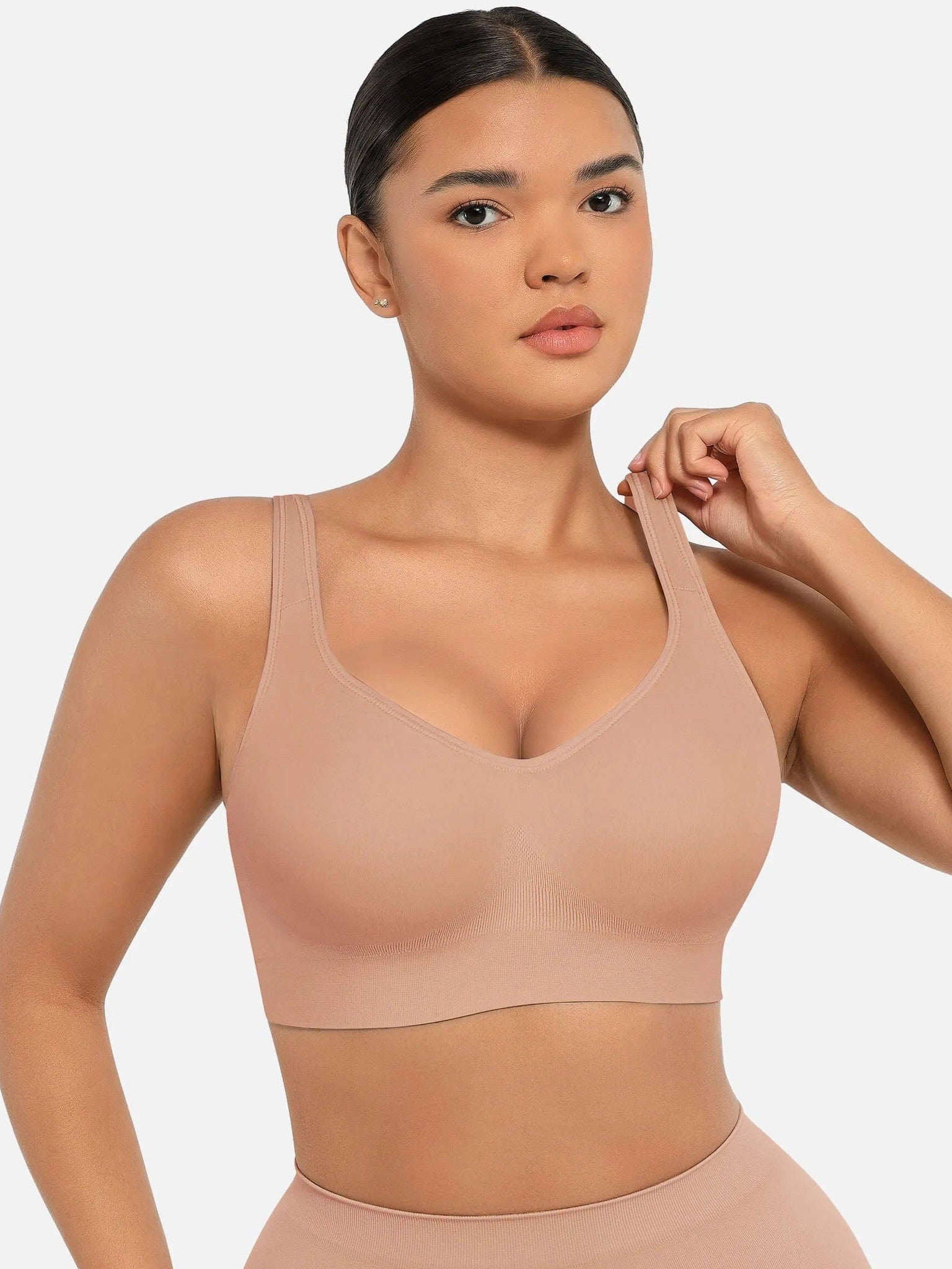 Built-In Cup Full Coverage Wireless Bra