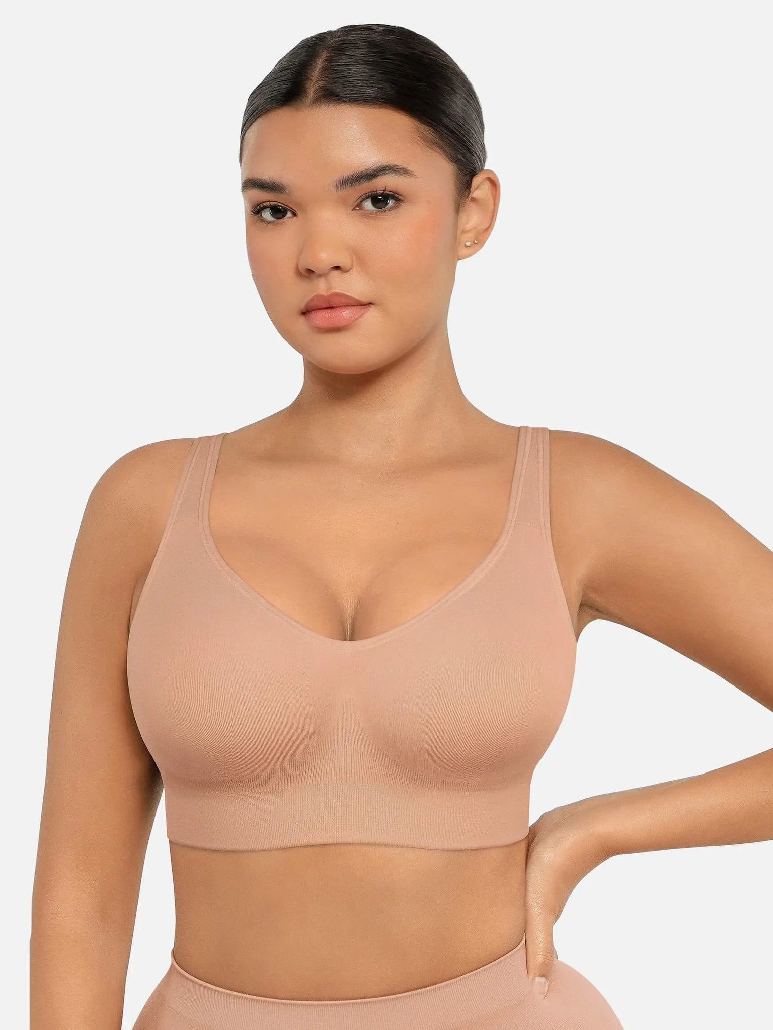 Built-In Cup Full Coverage Wireless Bra
