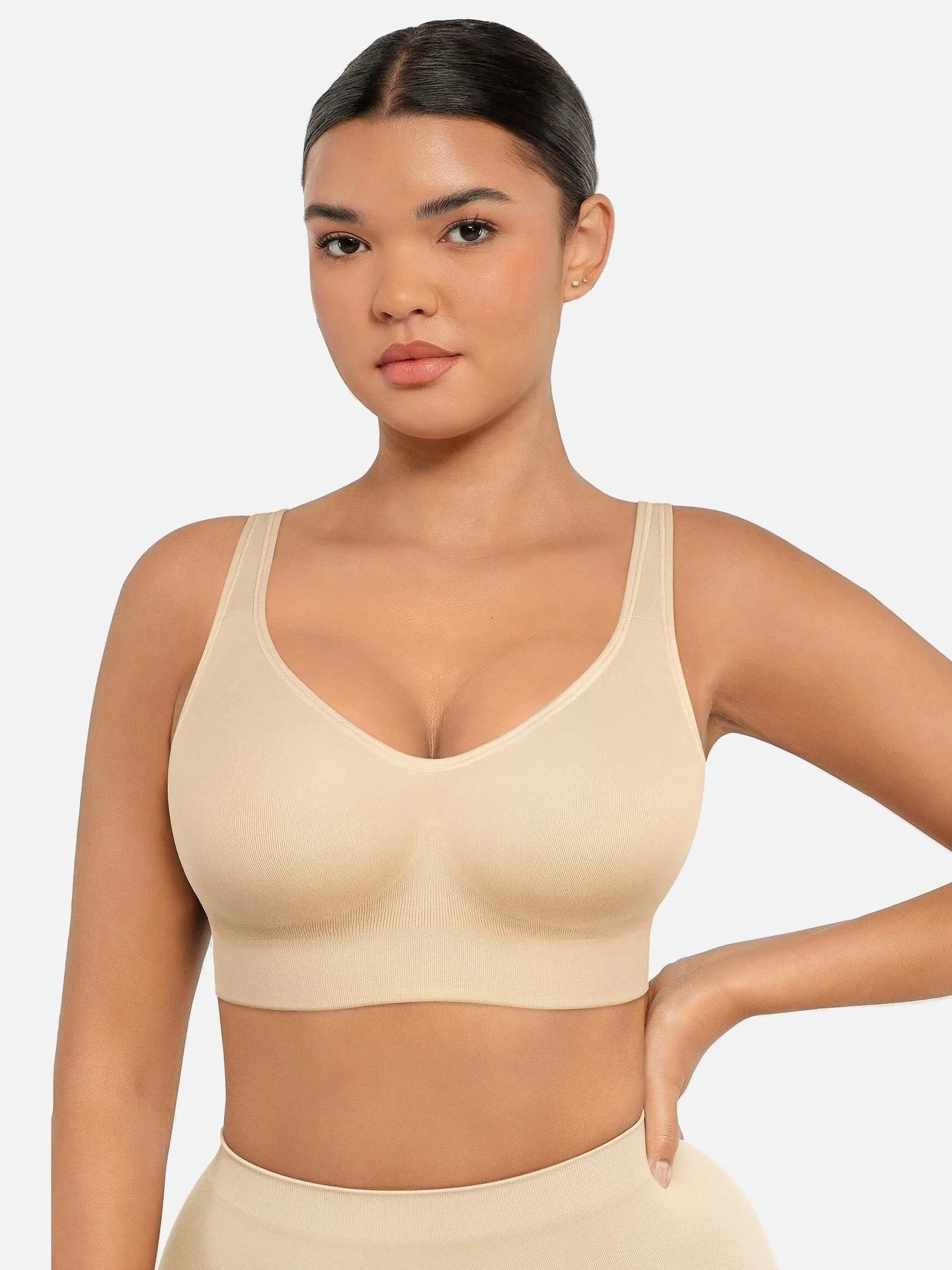 Built-In Cup Full Coverage Wireless Bra