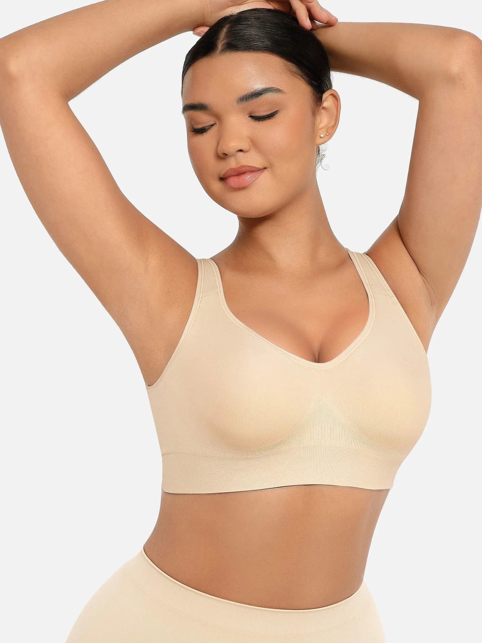 Built-In Cup Full Coverage Wireless Bra