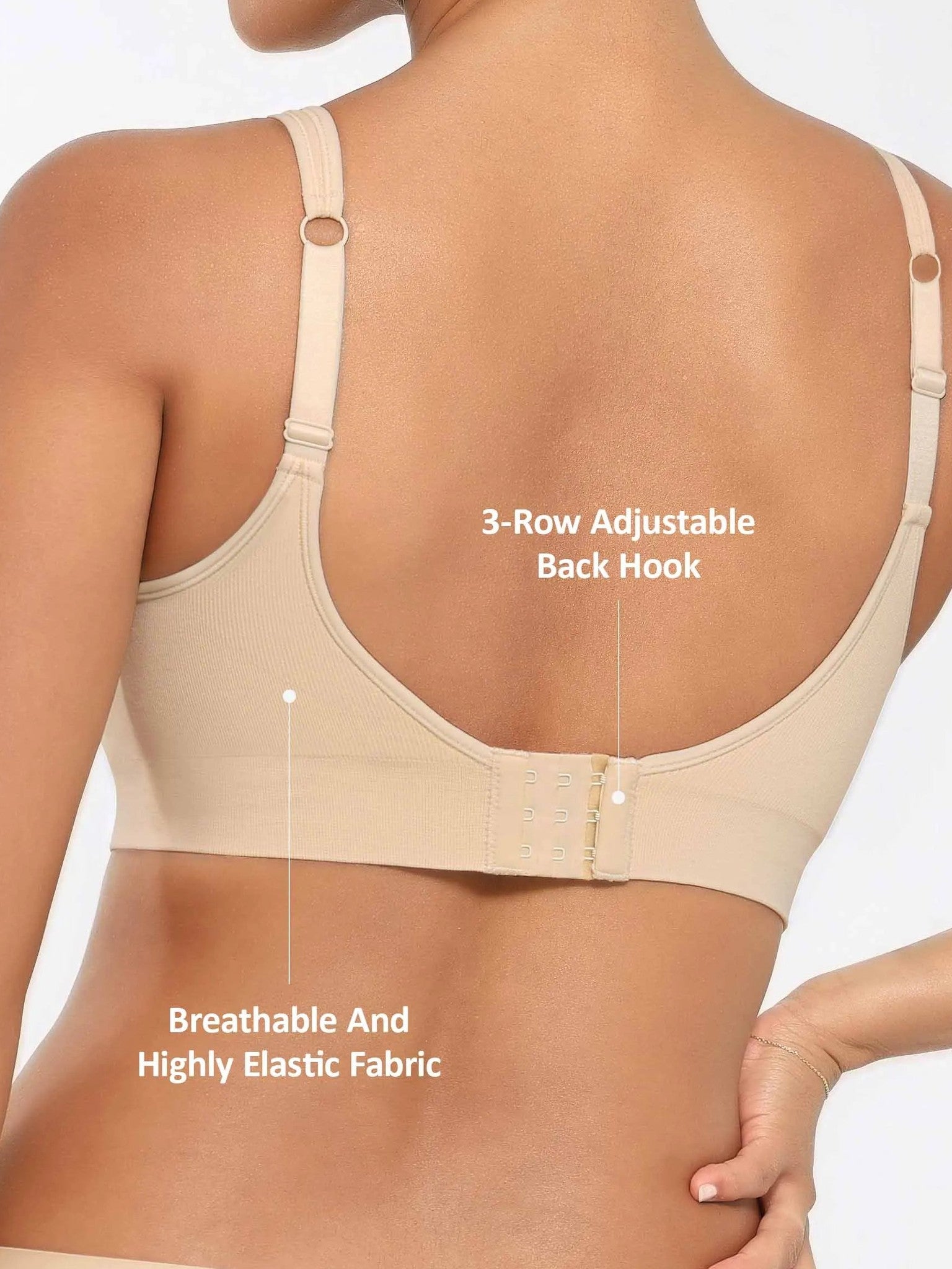 Built-In Cup Full Coverage Wireless Bra
