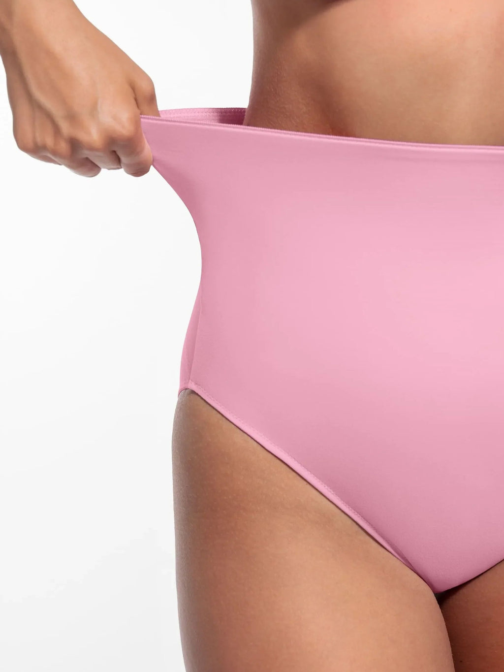 Feelingirl Built-in Elastic Mid-Waist Shaping Panties