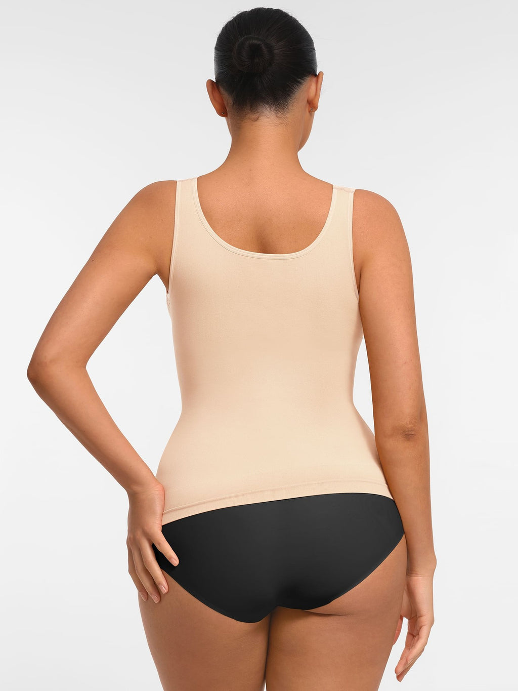 Seamless Everyday Tummy Control Wide Strap Tank Top