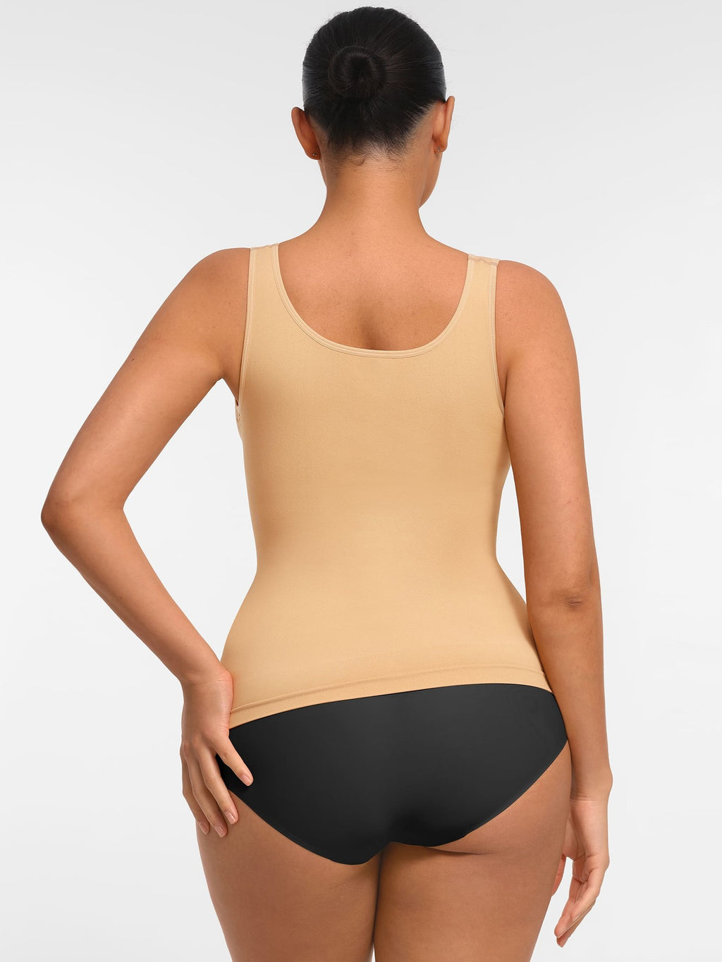 Seamless Everyday Tummy Control Wide Strap Tank Top