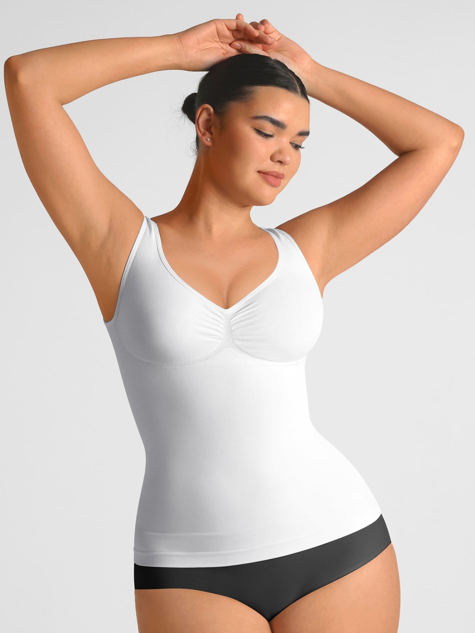 Seamless Everyday Tummy Control Wide Strap Tank Top