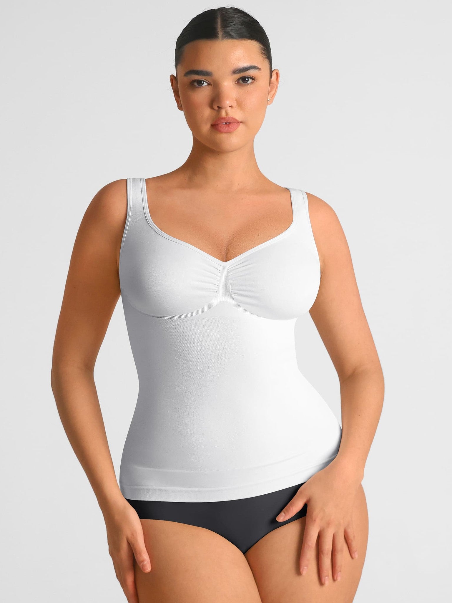 Seamless Everyday Tummy Control Wide Strap Tank Top