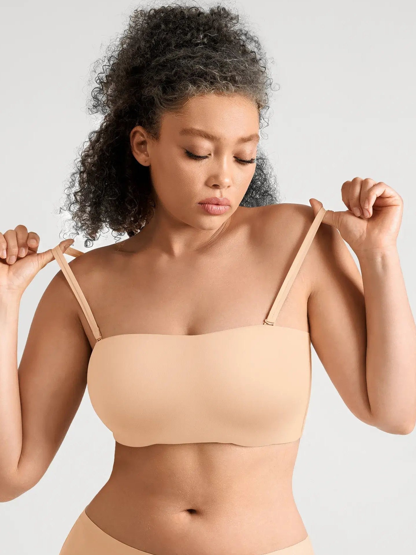 Feelingirl Feel Soft Butter-Soft Strapless Bandeau Bra