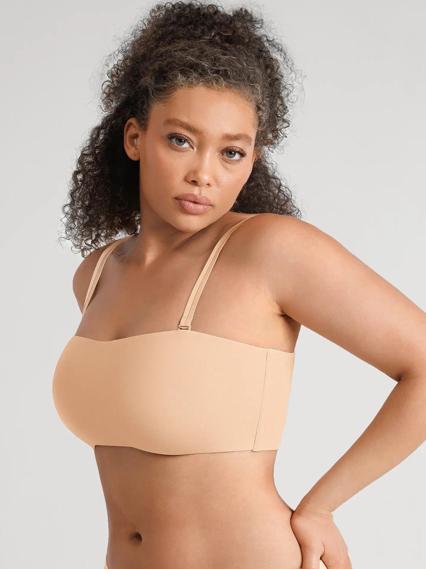 Feelingirl Feel Soft Butter-Soft Strapless Bandeau Bra