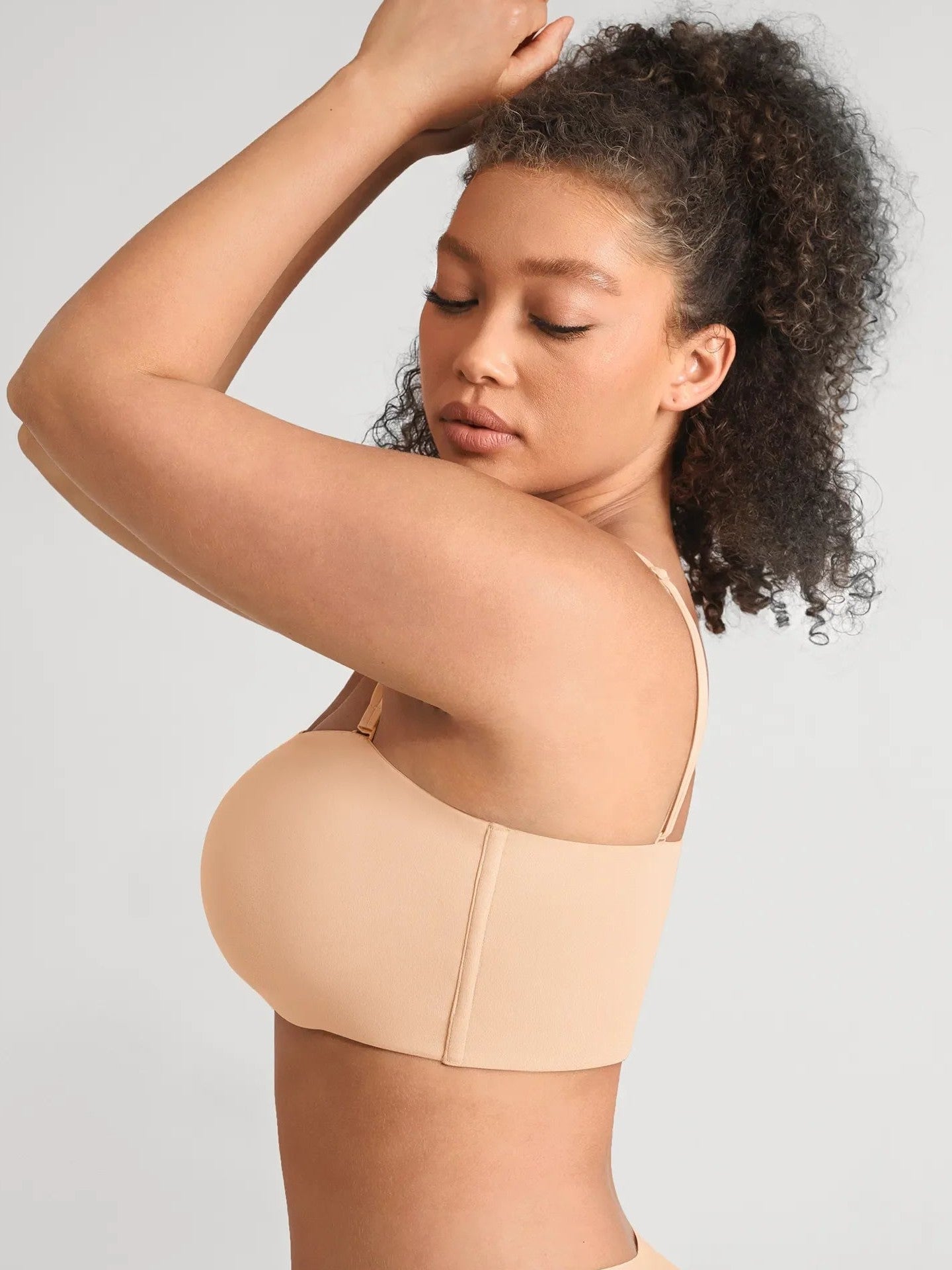 Feelingirl Feel Soft Butter-Soft Strapless Bandeau Bra