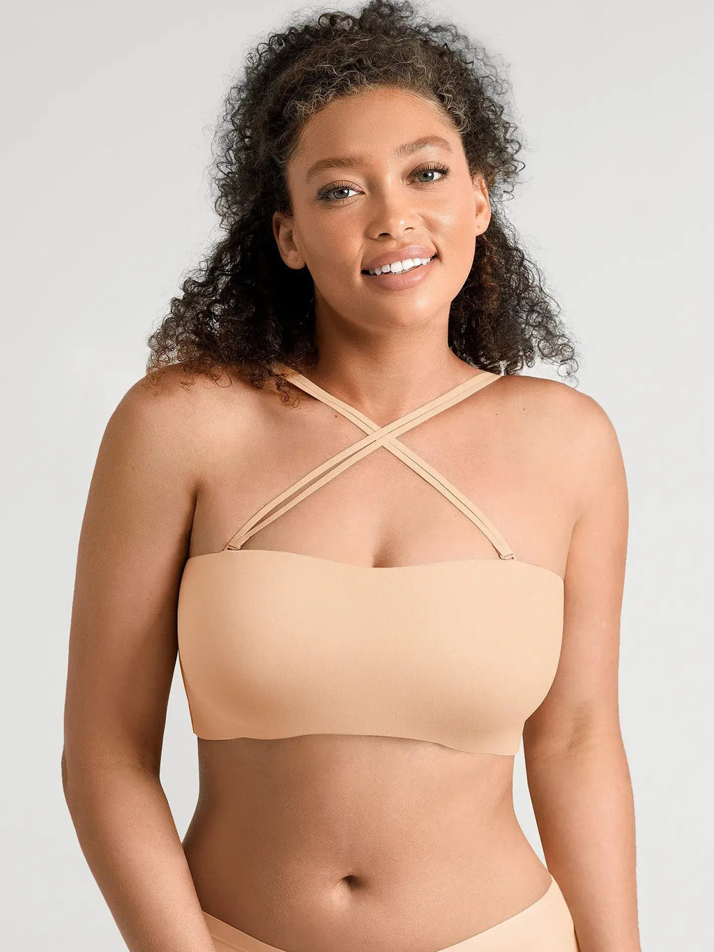 Feelingirl Feel Soft Butter-Soft Strapless Bandeau Bra